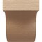 Ekena Millwork 6in. W x 8in. H x 16in. L Del Monte Woodgrain TimberThane Rafter Tail, Primed Tan RFTUR06X08X16DELRCPR - alternate 2